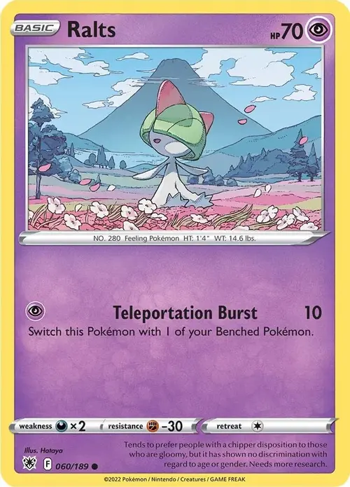 Ralts card art