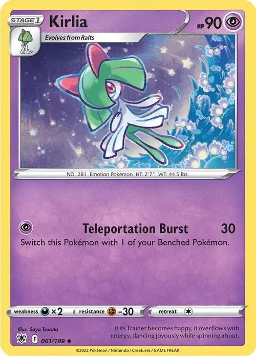 Kirlia card art