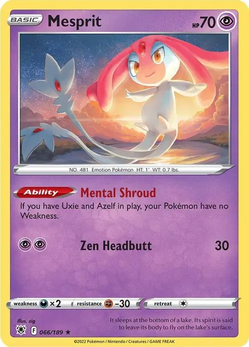 Mesprit card art