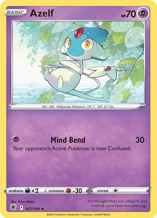 Azelf card art