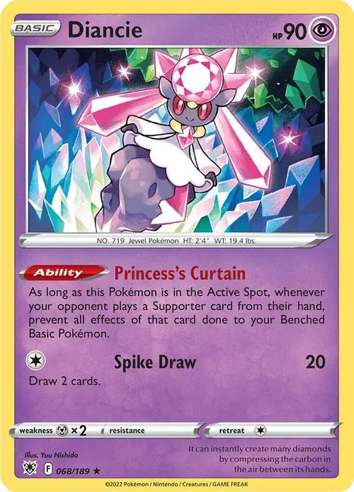 Diancie card art