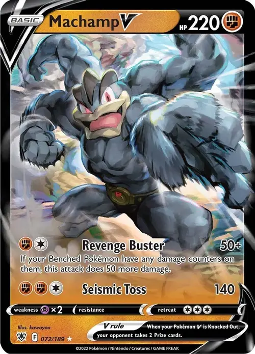 Machamp V card art