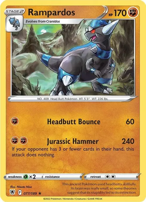 Rampardos card art