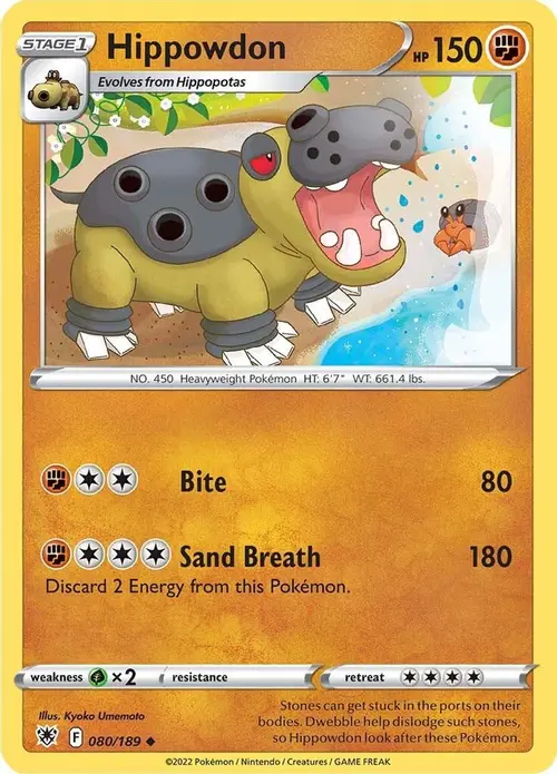 Hippowdon card art