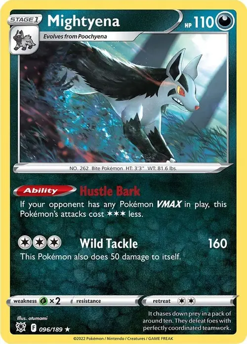 Mightyena card art
