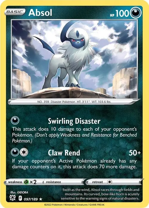 Absol card art