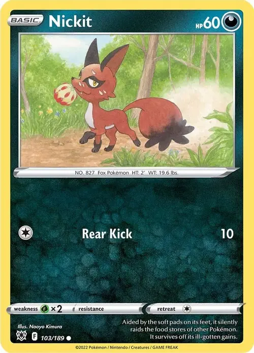 Nickit card art