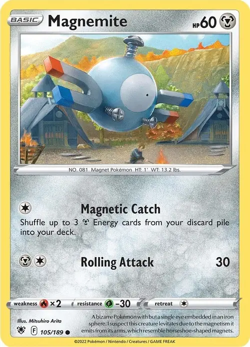 Magnemite card art
