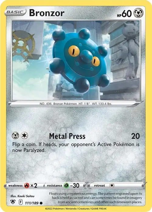 Bronzor card art