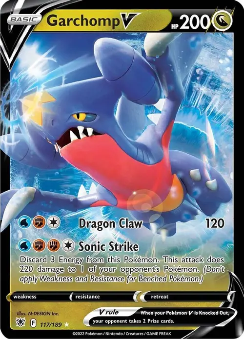 Garchomp V card art
