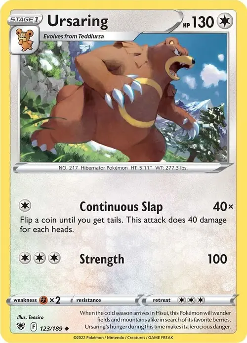 Ursaring card art