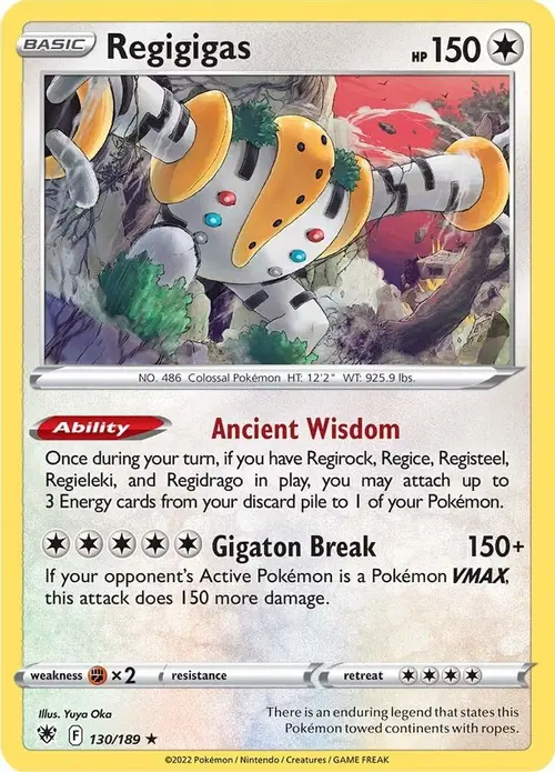 Regigigas card art