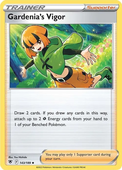 Gardenia's Vigor card art