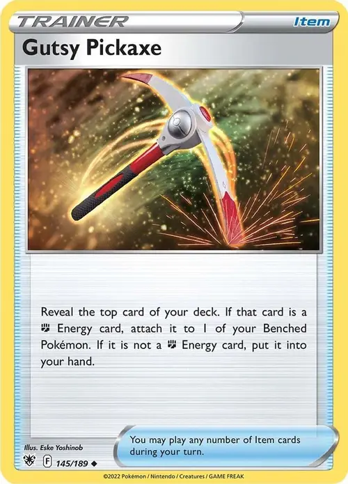 Gutsy Pickaxe card art