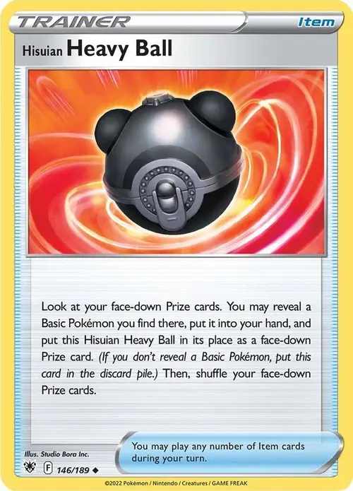 Hisuian Heavy Ball card art