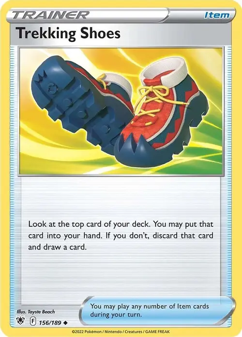 Trekking Shoes card art