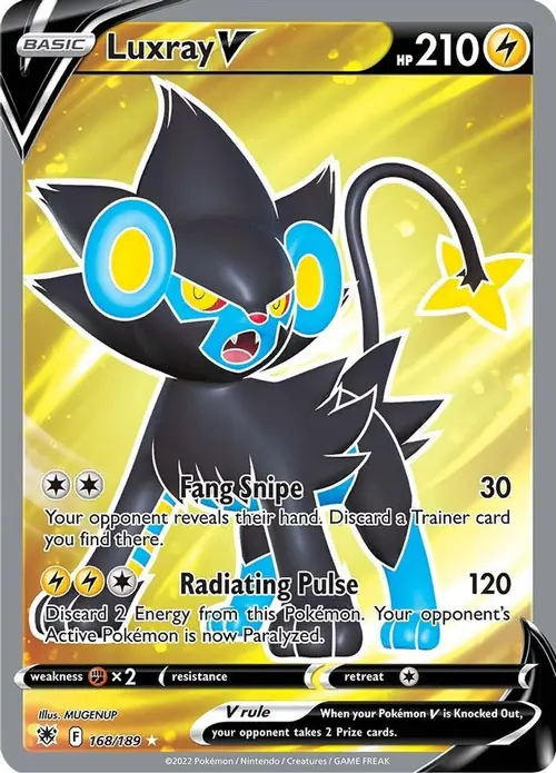 Luxray V (Full Art) card art
