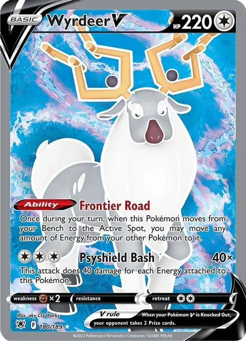 Wyrdeer V (Full Art) card art