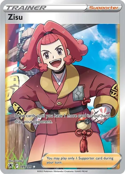 Zisu (Full Art) card art
