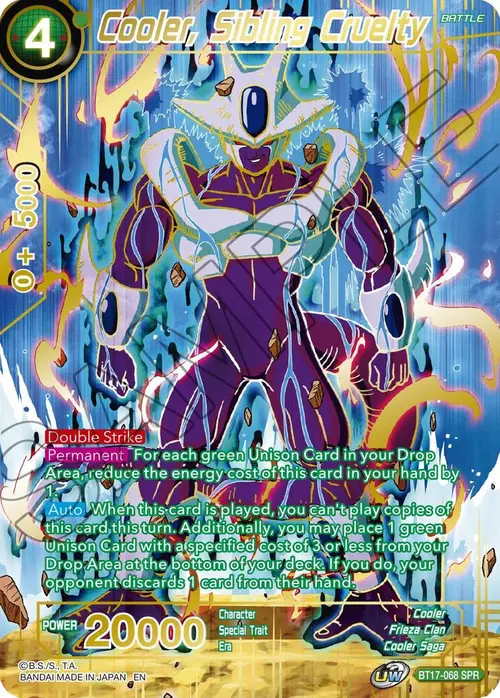 Cooler, Sibling Cruelty (SPR) card art