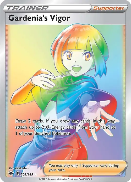Gardenia's Vigor (Secret) card art