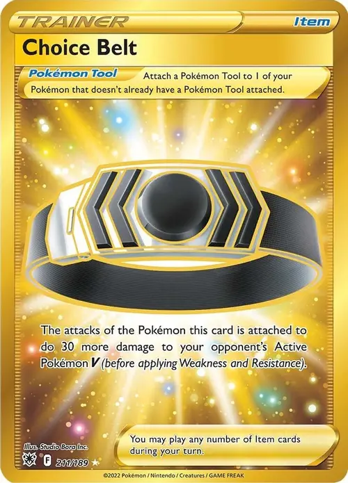 Choice Belt (Secret) card art
