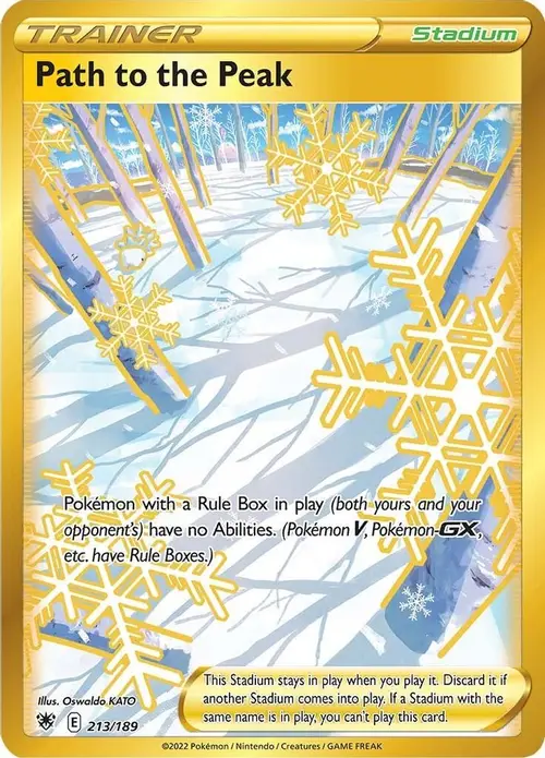 Path to the Peak (Secret) card art