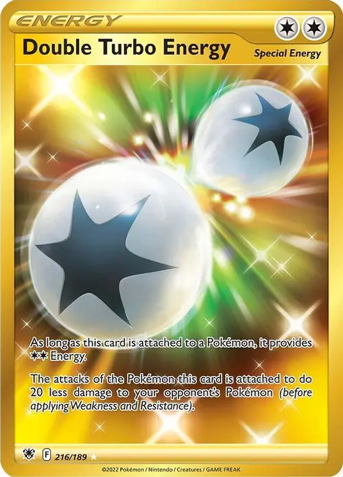 Double Turbo Energy (Secret) card art