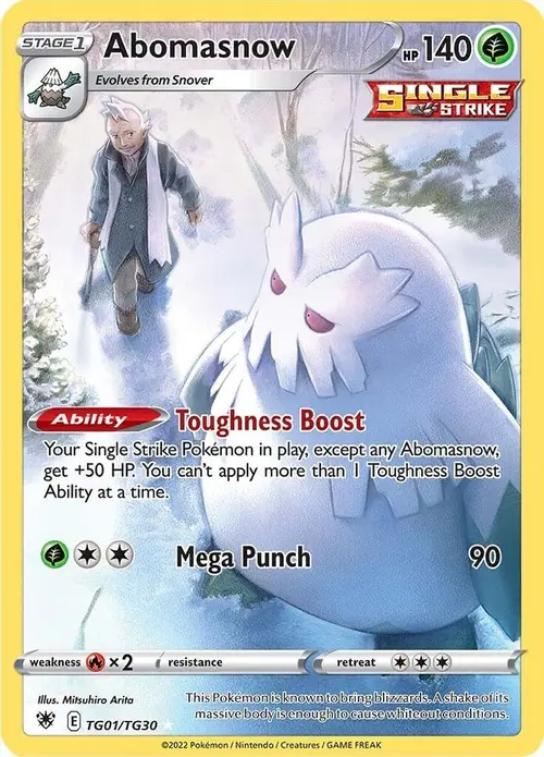Abomasnow card art
