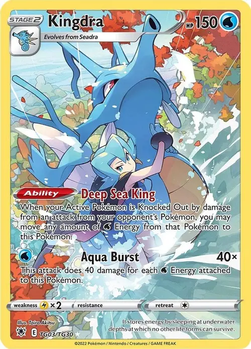 Kingdra card art