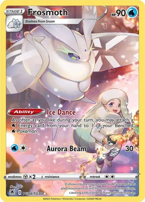 Frosmoth card art