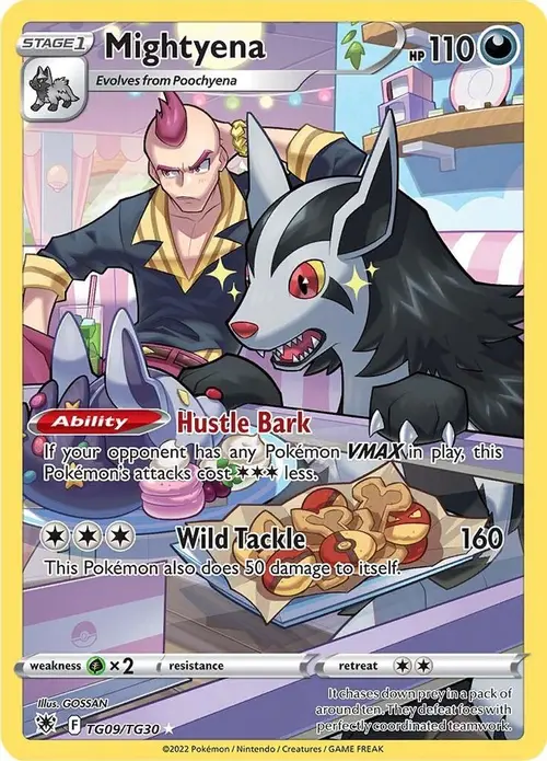 Mightyena card art