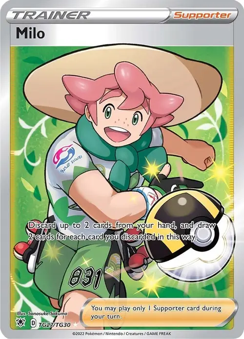 Milo card art