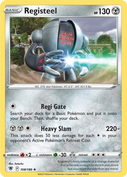 Registeel card art