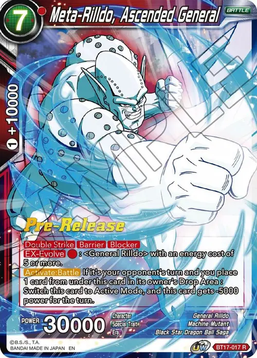 Meta-Rilldo, Ascended General card art