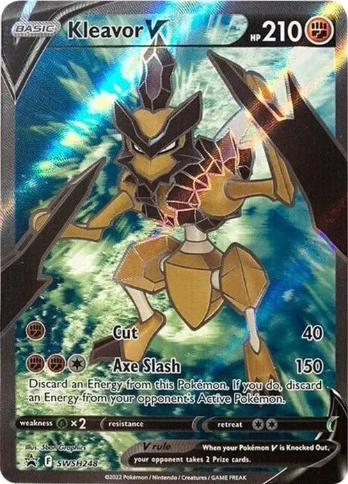 Kleavor V (Full Art) - SWSH248 card art
