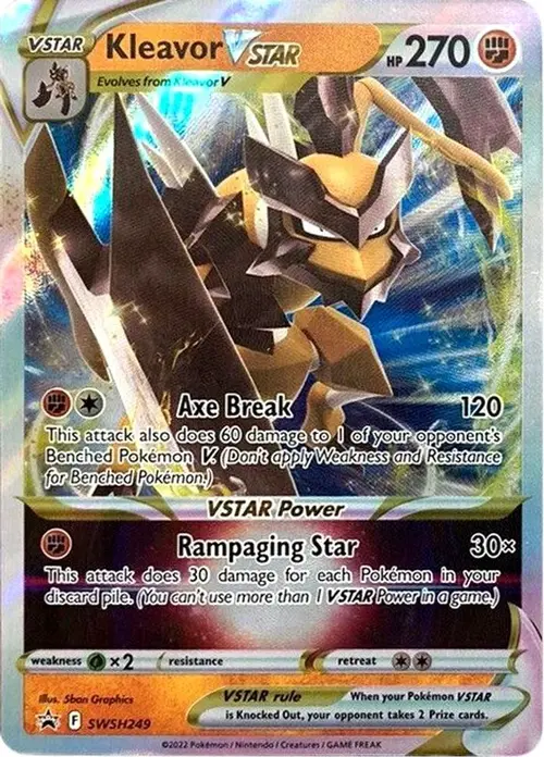 Kleavor VSTAR - SWSH249 card art