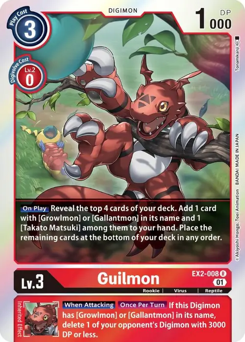 Guilmon card art