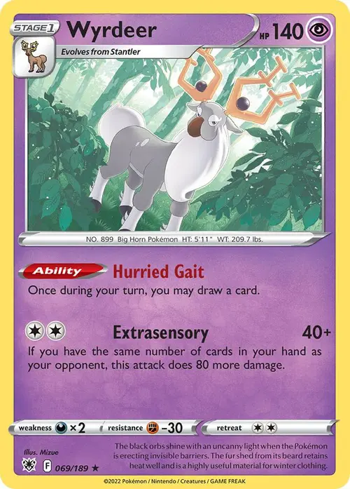 Wyrdeer card art