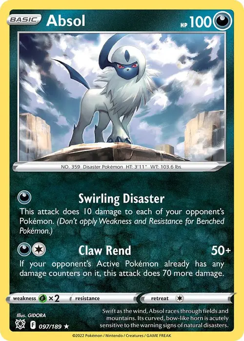 Absol card art