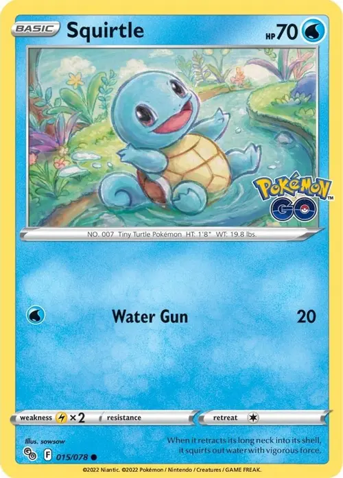 Squirtle card art