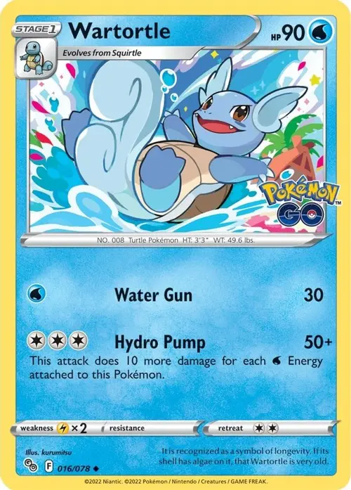 Wartortle card art