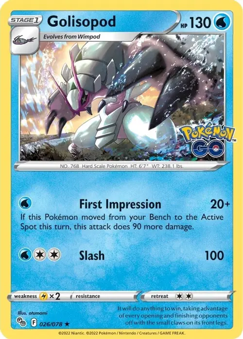 Golisopod card art