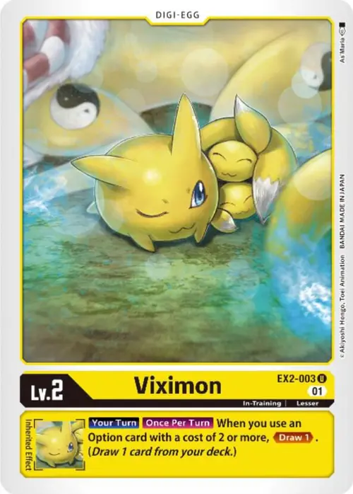 Viximon card art