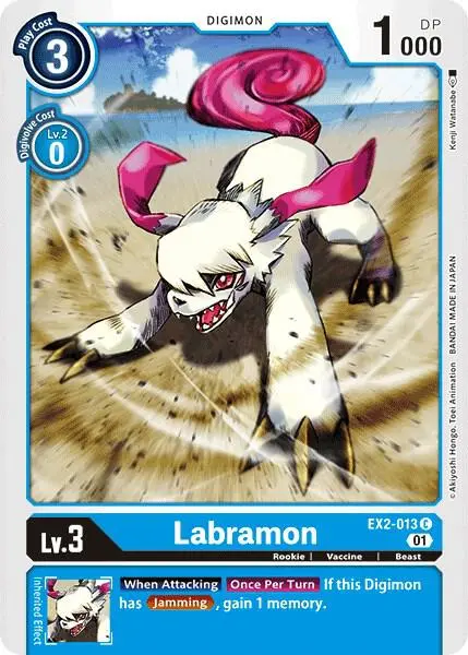Labramon card art