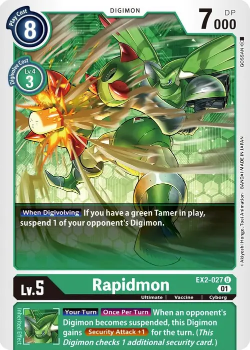 Rapidmon card art