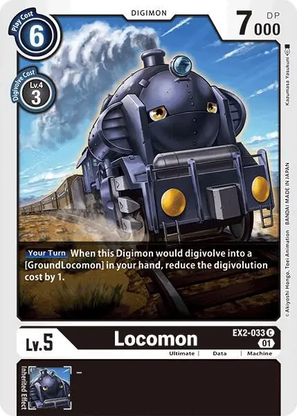 Locomon card art
