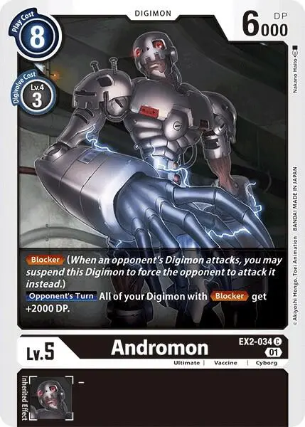 Andromon card art