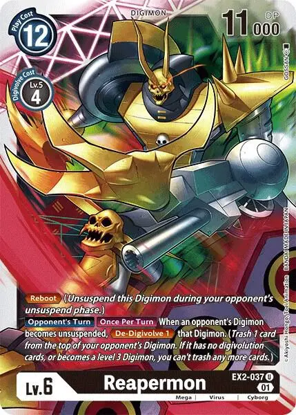 Reapermon card art