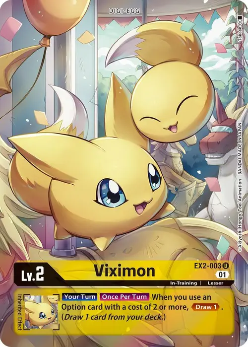 Viximon (Alternate Art) card art